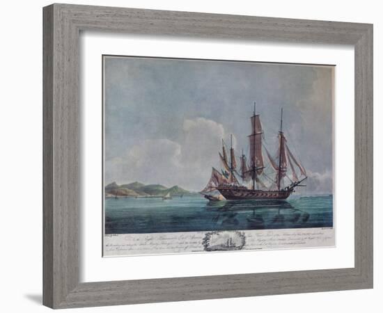 'The Speedy and El Gamo', c1802-Nicholas Pocock-Framed Giclee Print