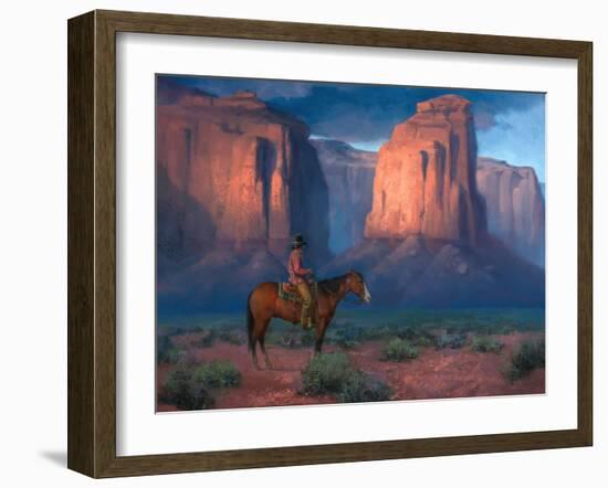 The Spell of Monument Valley-Jack Sorenson-Framed Art Print