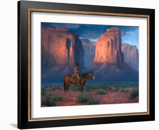 The Spell of Monument Valley-Jack Sorenson-Framed Art Print