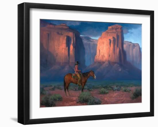 The Spell of Monument Valley-Jack Sorenson-Framed Art Print