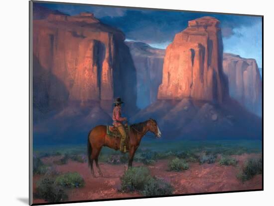 The Spell of Monument Valley-Jack Sorenson-Mounted Art Print