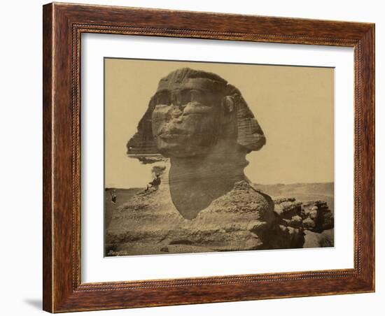 The Sphinx, 19th Century-Science Source-Framed Giclee Print