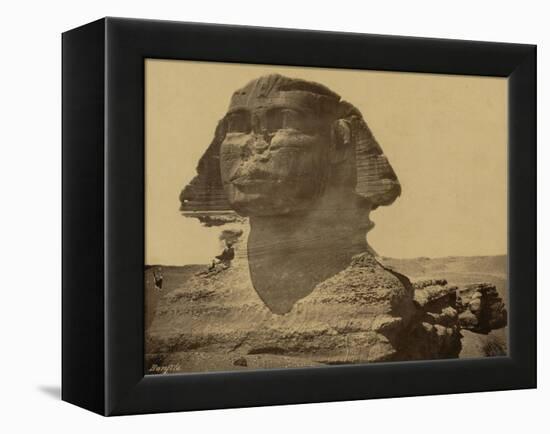 The Sphinx, 19th Century-Science Source-Framed Premier Image Canvas