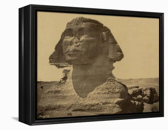 The Sphinx, 19th Century-Science Source-Framed Premier Image Canvas