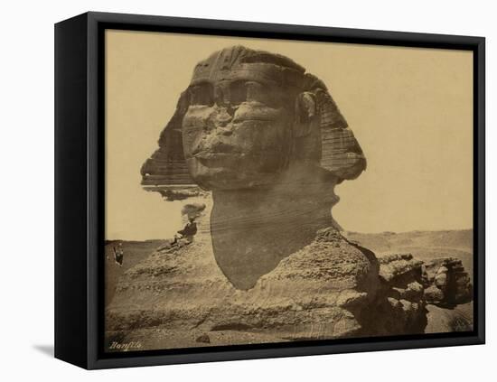 The Sphinx, 19th Century-Science Source-Framed Premier Image Canvas