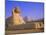 The Sphinx and Pyramid of Cheops at Sunrise, Giza, Cairo, Egypt-Sylvain Grandadam-Mounted Photographic Print