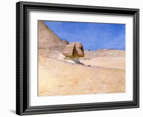 The Sphinx at Midday in Summer, C.1885 (Oil on Board)-William Blake Richmond-Framed Giclee Print