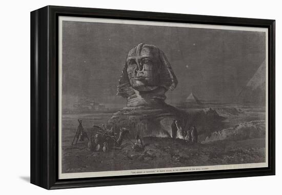 The Sphinx at Midnight, in the Exhibition of the Royal Academy-Frank Dillon-Framed Premier Image Canvas