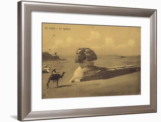 The Sphinx, Cairo, Egypt-null-Framed Photographic Print