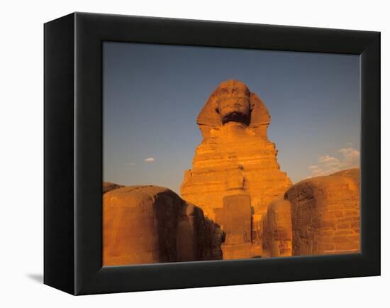 The Sphinx, Dream Stele, Giza, Egypt-Kenneth Garrett-Framed Premier Image Canvas