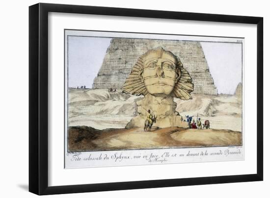 The Sphinx, Egypt, 1744-FL Norden-Framed Giclee Print