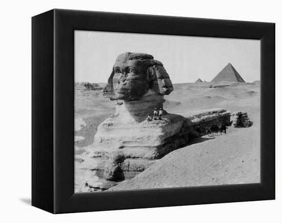 The Sphinx, Egypt, c.1890-1923-null-Framed Premier Image Canvas