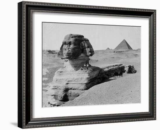 The Sphinx, Egypt, c.1890-1923-null-Framed Photographic Print