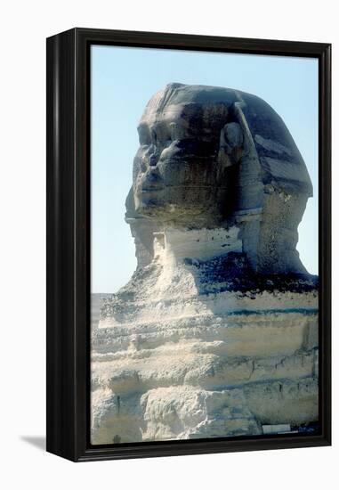 The Sphinx, Giza, Egypt, Period of Khafre, 4th Dynasty, 26th Century Bc-CM Dixon-Framed Premier Image Canvas