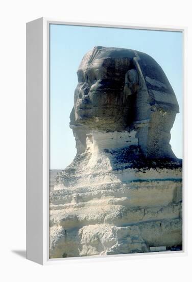 The Sphinx, Giza, Egypt, Period of Khafre, 4th Dynasty, 26th Century Bc-CM Dixon-Framed Premier Image Canvas