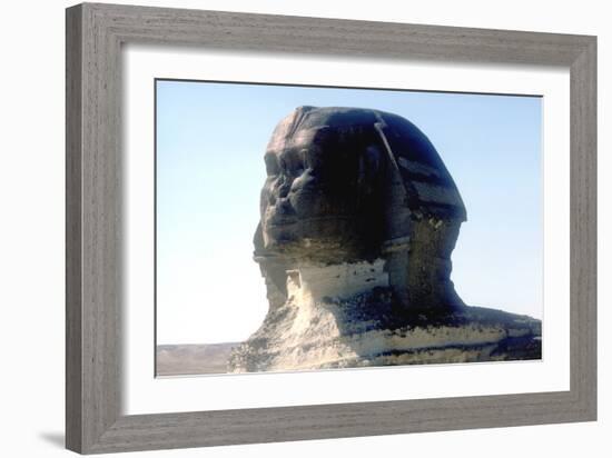 The Sphinx, Giza, Egypt, Period of Khafre, 4th Dynasty, 26th Century Bc-CM Dixon-Framed Photographic Print