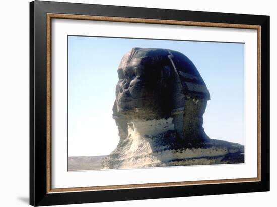 The Sphinx, Giza, Egypt, Period of Khafre, 4th Dynasty, 26th Century Bc-CM Dixon-Framed Photographic Print