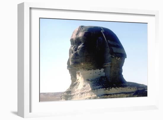 The Sphinx, Giza, Egypt, Period of Khafre, 4th Dynasty, 26th Century Bc-CM Dixon-Framed Photographic Print