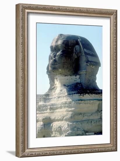 The Sphinx, Giza, Egypt, Period of Khafre, 4th Dynasty, 26th Century Bc-CM Dixon-Framed Photographic Print