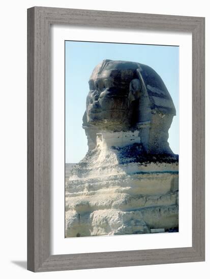 The Sphinx, Giza, Egypt, Period of Khafre, 4th Dynasty, 26th Century Bc-CM Dixon-Framed Photographic Print