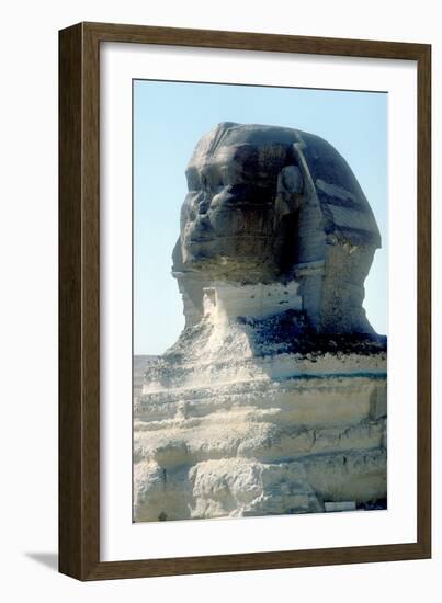 The Sphinx, Giza, Egypt, Period of Khafre, 4th Dynasty, 26th Century Bc-CM Dixon-Framed Photographic Print