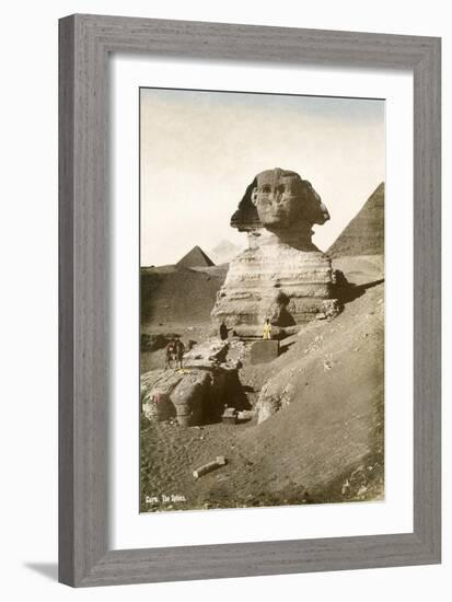 The Sphinx-null-Framed Art Print