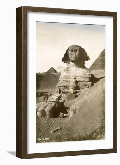 The Sphinx-null-Framed Art Print