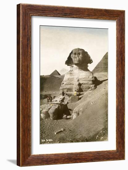 The Sphinx-null-Framed Art Print