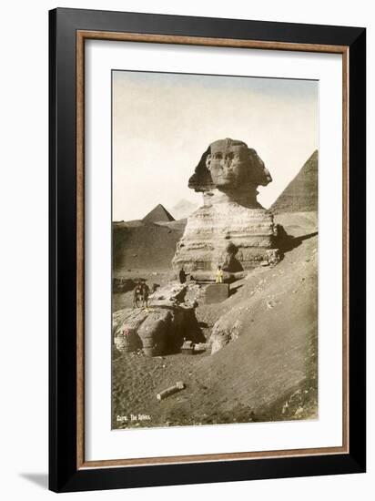 The Sphinx-null-Framed Art Print