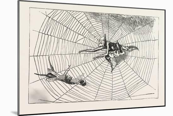 The Spider and the Fly-null-Mounted Giclee Print