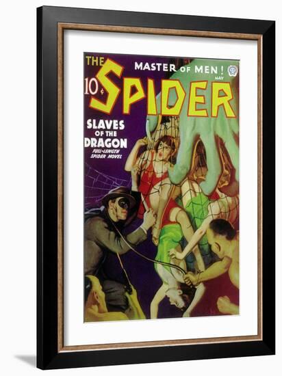 The Spider-null-Framed Art Print