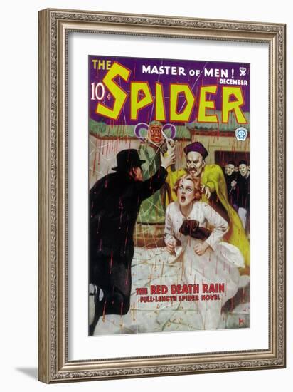 The Spider-null-Framed Art Print