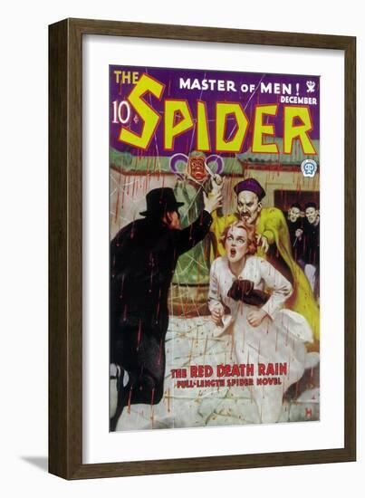 The Spider-null-Framed Art Print