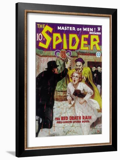 The Spider-null-Framed Art Print