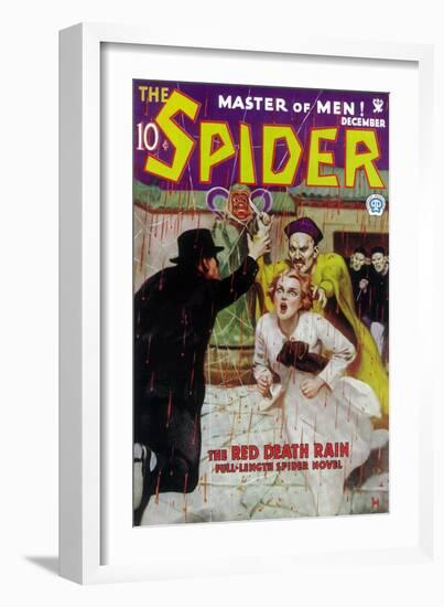 The Spider-null-Framed Art Print