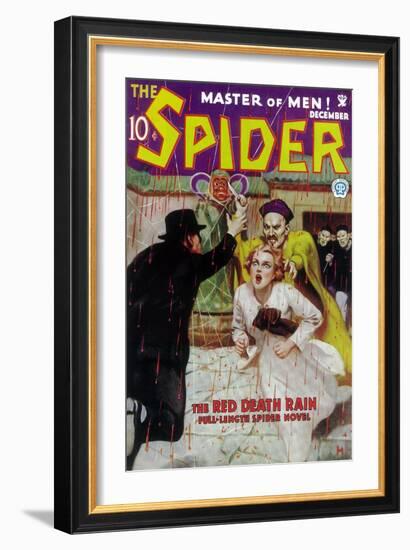 The Spider-null-Framed Art Print