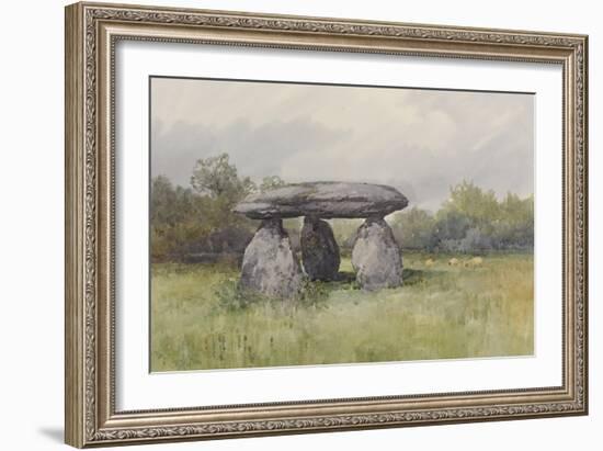 The Spinster Rock, Drewsteignton , C.1895-96-Frederick John Widgery-Framed Giclee Print