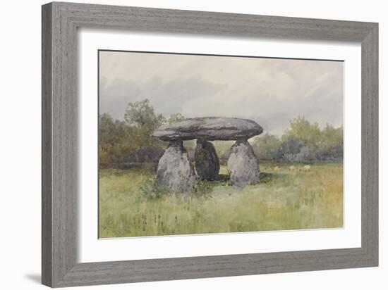 The Spinster Rock, Drewsteignton , C.1895-96-Frederick John Widgery-Framed Giclee Print