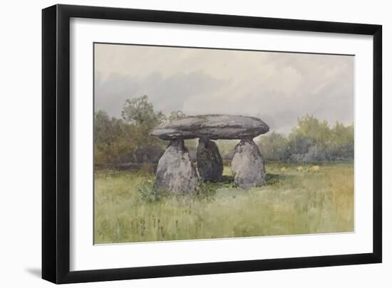 The Spinster Rock, Drewsteignton , C.1895-96-Frederick John Widgery-Framed Giclee Print