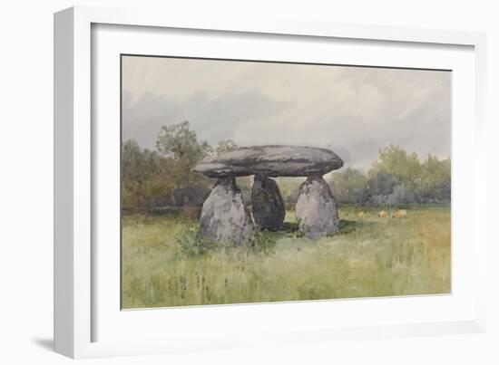 The Spinster Rock, Drewsteignton , C.1895-96-Frederick John Widgery-Framed Giclee Print