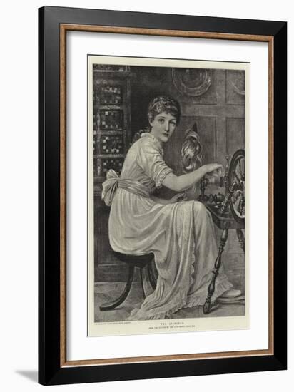 The Spinster-Edwin Long-Framed Giclee Print