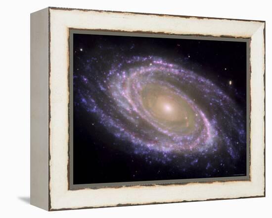 The Spiral Galaxy Known as Messier 81-Stocktrek Images-Framed Premier Image Canvas