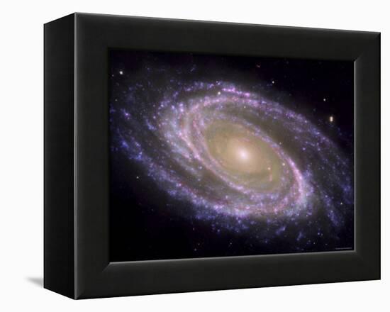 The Spiral Galaxy Known as Messier 81-Stocktrek Images-Framed Premier Image Canvas