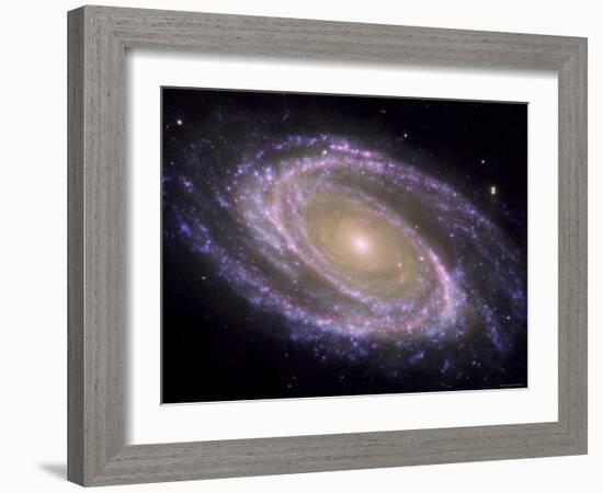 The Spiral Galaxy Known as Messier 81-Stocktrek Images-Framed Photographic Print