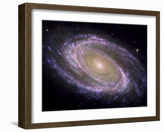 The Spiral Galaxy Known as Messier 81-Stocktrek Images-Framed Photographic Print