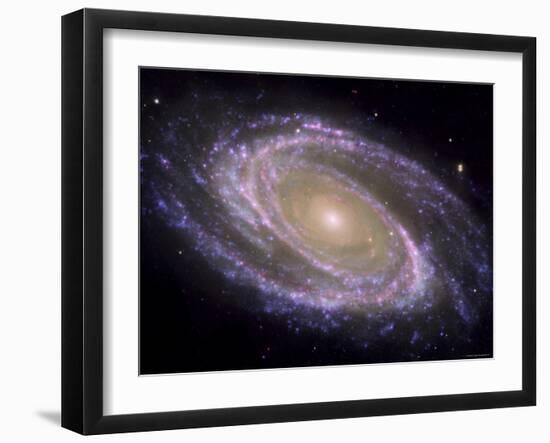 The Spiral Galaxy Known as Messier 81-Stocktrek Images-Framed Photographic Print