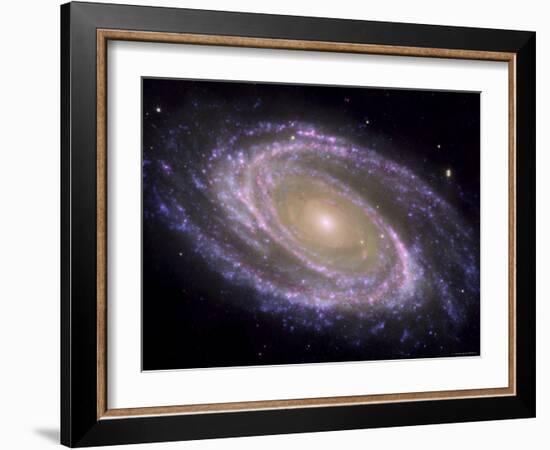 The Spiral Galaxy Known as Messier 81-Stocktrek Images-Framed Photographic Print