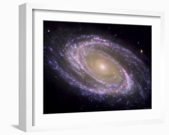 The Spiral Galaxy Known as Messier 81-Stocktrek Images-Framed Photographic Print