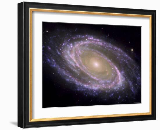 The Spiral Galaxy Known as Messier 81-Stocktrek Images-Framed Photographic Print