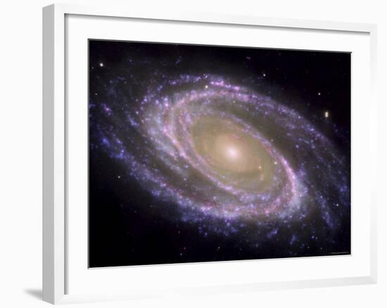 The Spiral Galaxy Known as Messier 81-Stocktrek Images-Framed Photographic Print